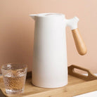 Wooden Handle Vacuum Flask - 1 Litre - Style Phase Home